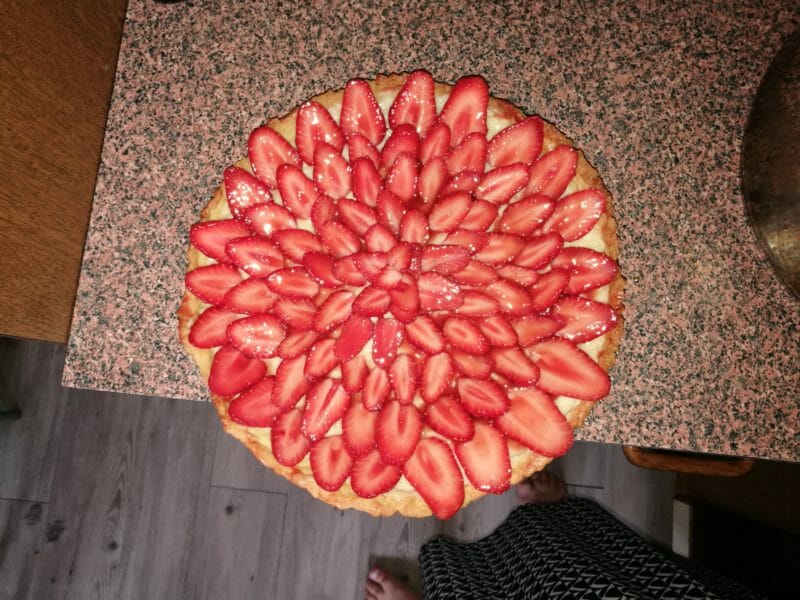 Cliquez pour zoomer ! Tarte aux fraises Thermomix par Sasa
