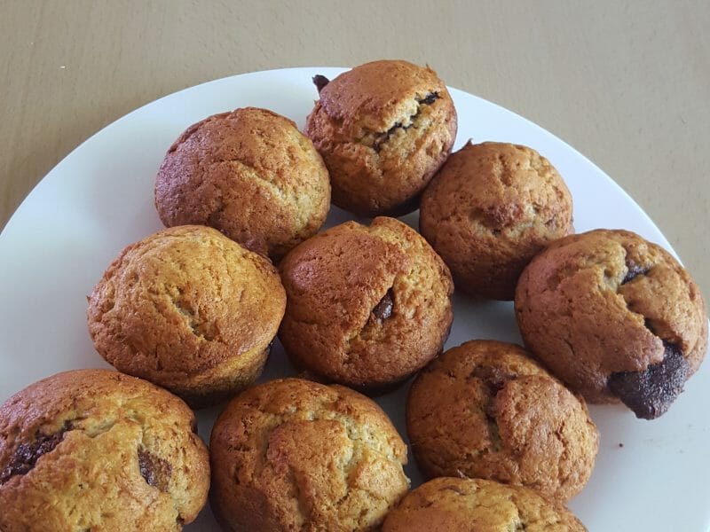 Cliquez pour zoomer ! Muffins à la banane Thermomix par CaroP