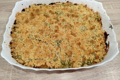 Cliquez pour zoomer ! Crumble poulet, courgettes et parmesan Thermomix par CaroP