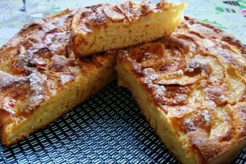 Cliquez pour zoomer ! Gâteau aux pommes et mascarpone au Thermomix