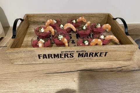 Cliquez pour zoomer ! Verrines de betterave Thermomix par VirgandCo