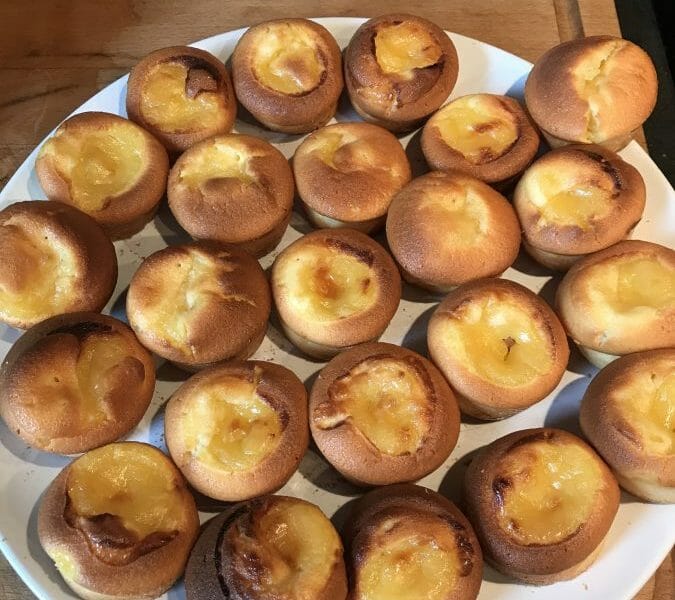 Cliquez pour zoomer ! Fondants au citron, coeur de lemon curd Thermomix par Floriane_295