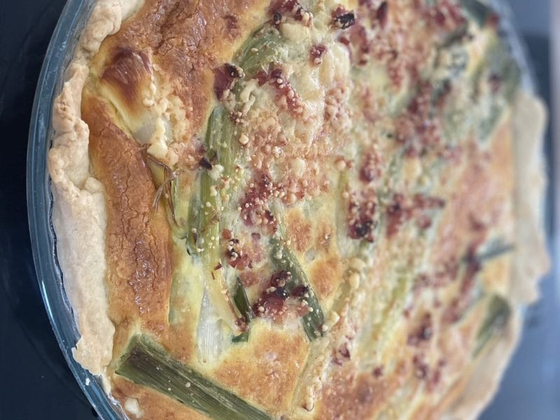 Cliquez pour zoomer ! Tarte aux poireaux et jambon Thermomix par Marjorie66