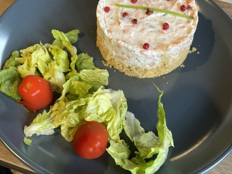 Cliquez pour zoomer ! Cheesecake au saumon sans cuisson Thermomix par karo44