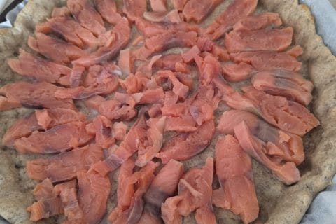 Cliquez pour zoomer ! Quiche saumon et courgettes Thermomix par Laureline đź’•