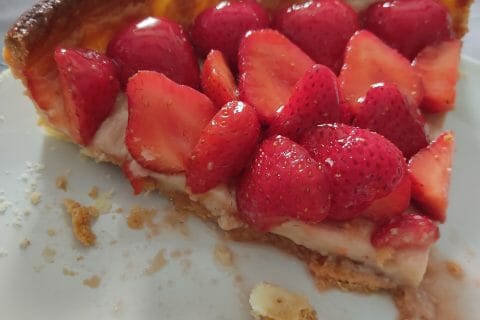 Cliquez pour zoomer ! Tarte aux fraises au Thermomix