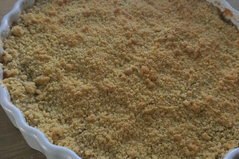 Cliquez pour zoomer ! Crumble aux Pommes au Thermomix