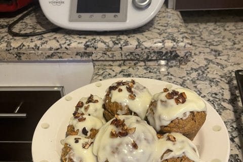 Cliquez pour zoomer ! Carrot cake Thermomix par Cookineuse