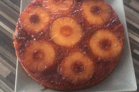 Cliquez pour zoomer ! Gâteau renversé à l’ananas Thermomix par DrDidouch