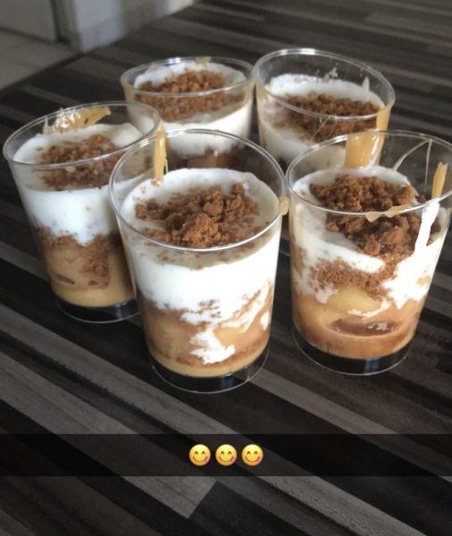 Cliquez pour zoomer ! Verrines pommes caramel et spéculoos Thermomix par DrDidouch