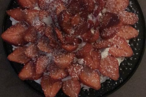 Cliquez pour zoomer ! Tarte aux fraises sans cuisson Thermomix par DrDidouch