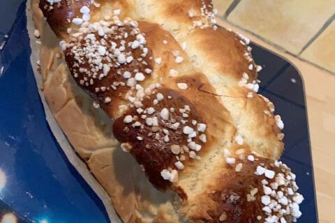 Cliquez pour zoomer ! Brioche tressée à la mie filante Thermomix par Christelle1980