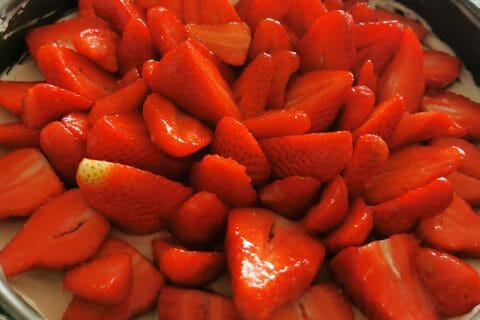 Cliquez pour zoomer ! Tarte aux fraises sans cuisson Thermomix par Coco68