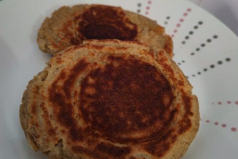 Cliquez pour zoomer ! Pancakes healthy flocons d’avoine et banane Thermomix par Coco68