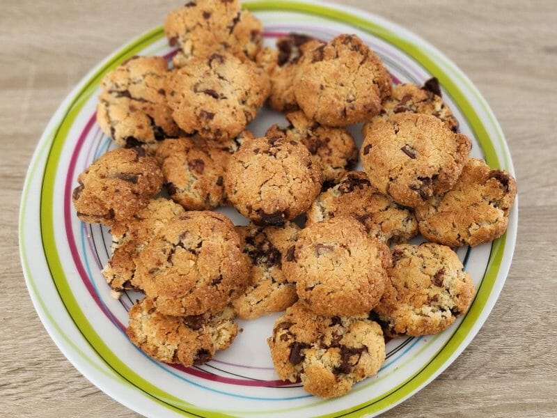 Cliquez pour zoomer ! Cookies à la noix de coco et pépites de chocolat Thermomix par Sophie_51