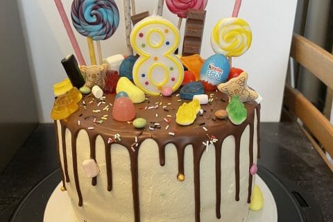 Cliquez pour zoomer ! Layer cake Kinder Bueno Thermomix par Lumina