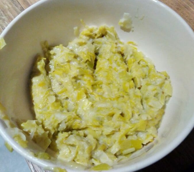 Fondue de poireaux au Thermomix Cookomix