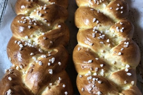 Cliquez pour zoomer ! Brioche tressée à la mie filante Thermomix par soiz1973