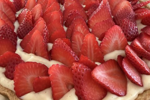 Cliquez pour zoomer ! Tarte aux fraises Thermomix par sabrina15