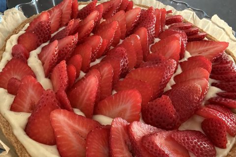 Cliquez pour zoomer ! Tarte aux fraises Thermomix par sabrina15