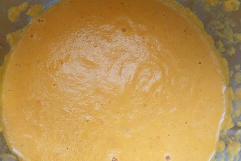 Cliquez pour zoomer ! Coulis de poivrons rouges au Thermomix