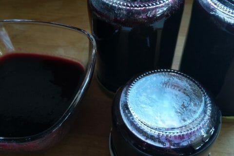Cliquez pour zoomer ! Confiture de myrtilles au Thermomix