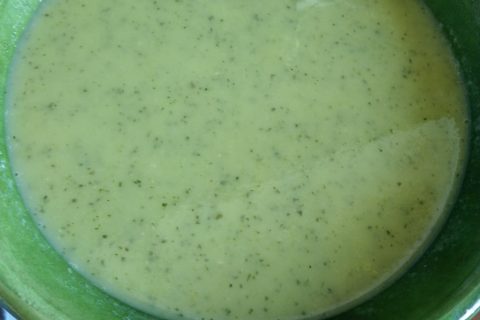 Cliquez pour zoomer ! Soupe froide courgette et concombre au Thermomix
