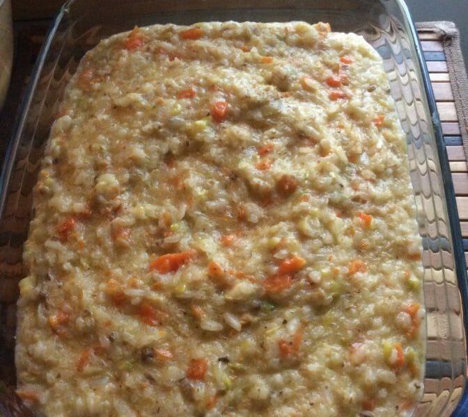 Cliquez pour zoomer ! Risotto poireaux et saumon fumé Thermomix par vivie3665