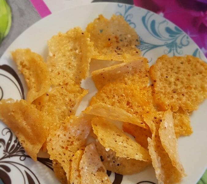 Cliquez pour zoomer ! Tuiles au parmesan Thermomix par mimijf07