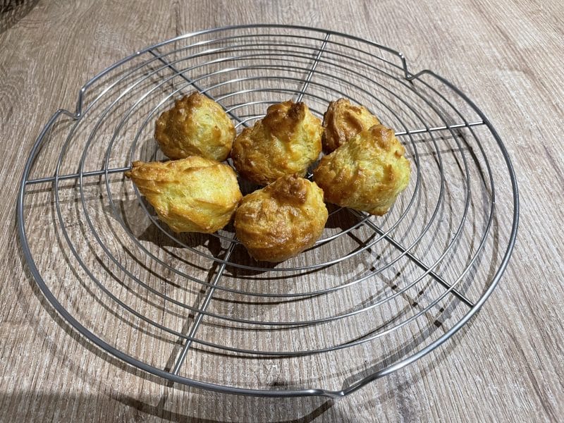 Cliquez pour zoomer ! Gougères au curry Thermomix par Jiboline
