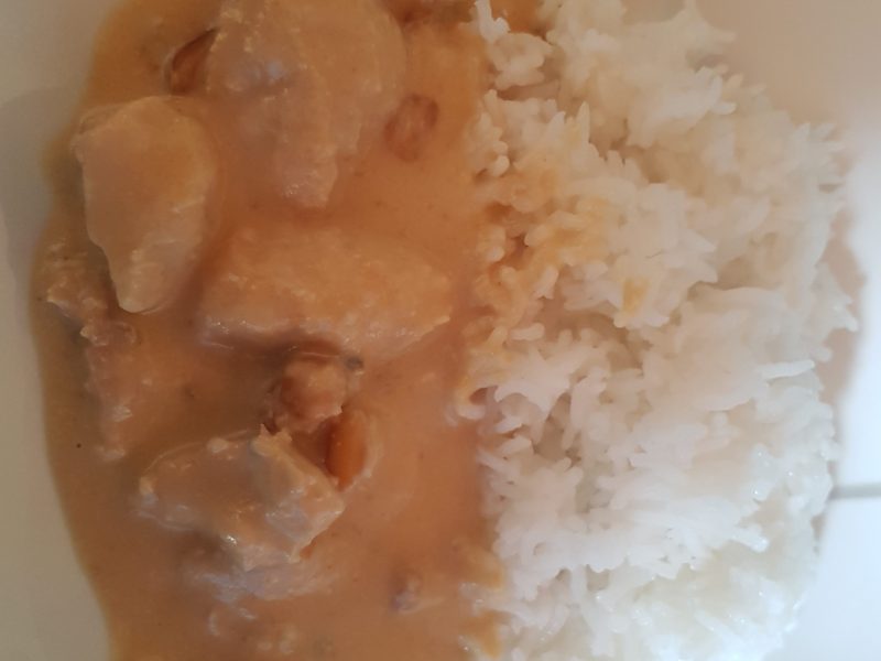 Cliquez pour zoomer ! Effiloché de poulet aux cacahuètes Thermomix par rroger