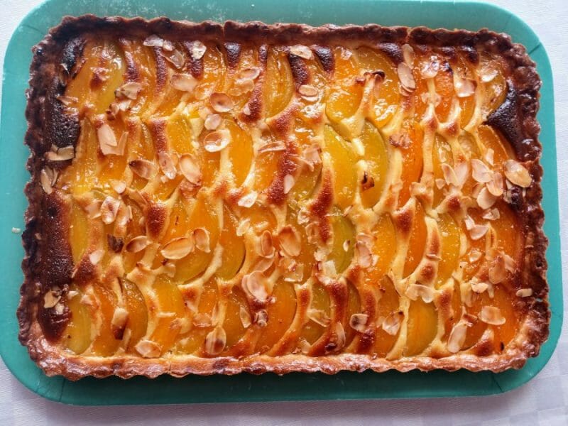 Cliquez pour zoomer ! Tarte amandine aux abricots Thermomix par katouche