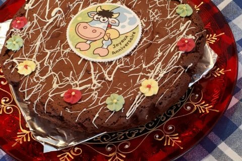 Cliquez pour zoomer ! Gâteau au chocolat des écoliers au Thermomix