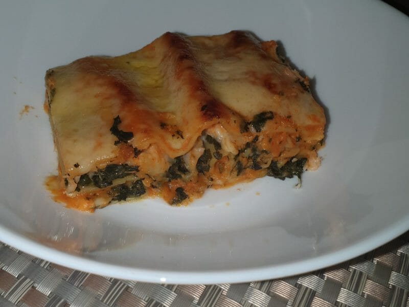 Cliquez pour zoomer ! Lasagnes au saumon et aux épinards Thermomix par neness17