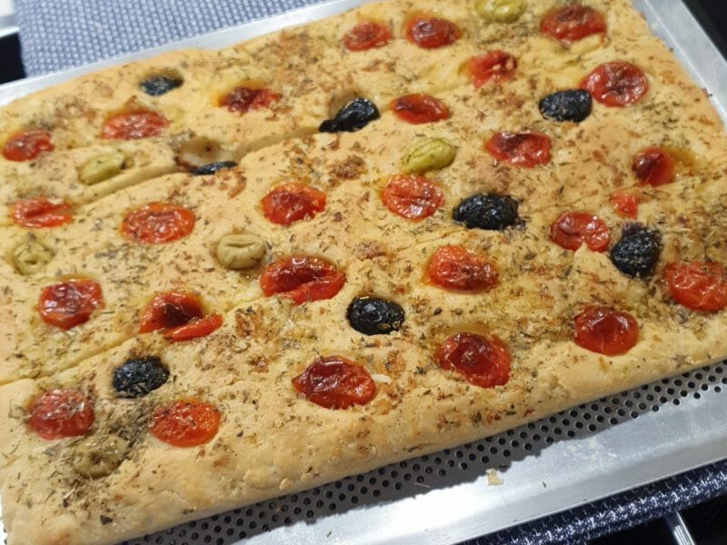 Cliquez pour zoomer ! Focaccia des Pouilles Thermomix par neness17