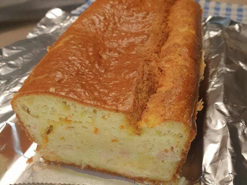 Cliquez pour zoomer ! Cake au saumon Thermomix par neness17