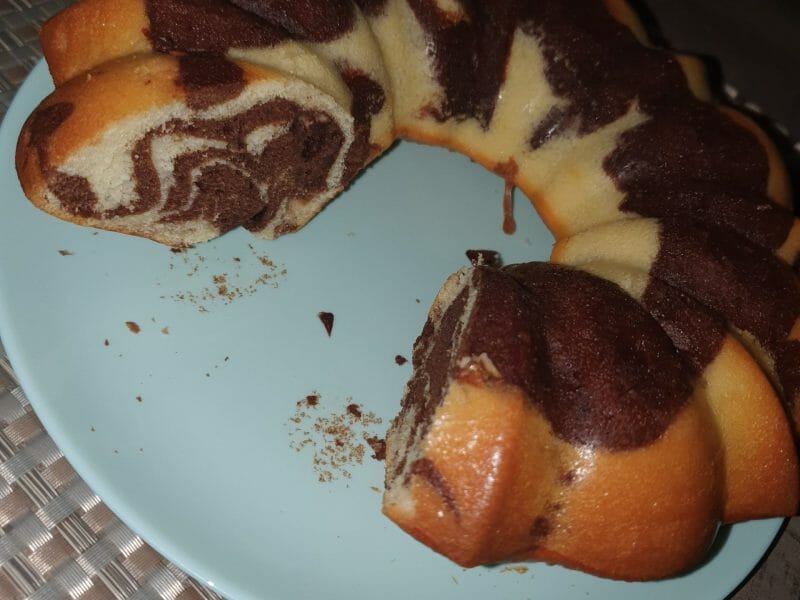 Cliquez pour zoomer ! Marbré au chocolat Thermomix par neness17