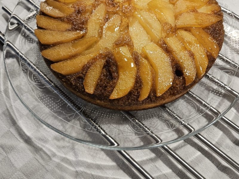 Cliquez pour zoomer ! Gâteau renversé aux poires Thermomix par neness17