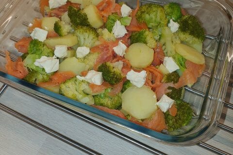Cliquez pour zoomer ! Gratin de pommes de terre et brocolis Thermomix par neness17