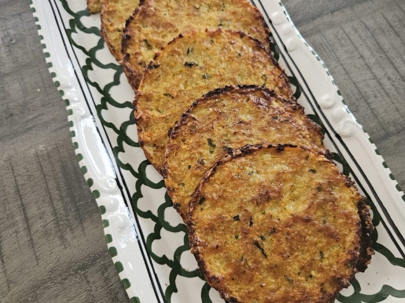 Cliquez pour zoomer ! Galettes de pommes de terre au four Thermomix par neness17