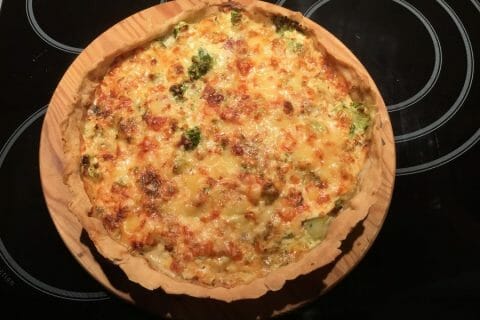 Cliquez pour zoomer ! Tarte aux brocolis et roquefort Thermomix par R1200gs