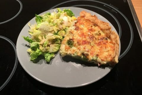 Cliquez pour zoomer ! Tarte aux brocolis et roquefort Thermomix par R1200gs