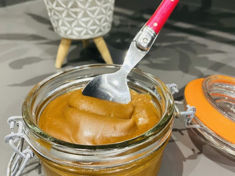 Cliquez pour zoomer ! Pâte à tartiner aux speculoos Thermomix par Sylvie
