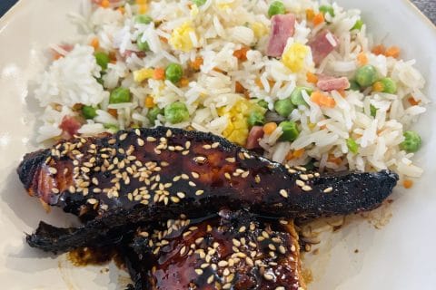 Cliquez pour zoomer ! Saumon teriyaki Thermomix par Sylvie