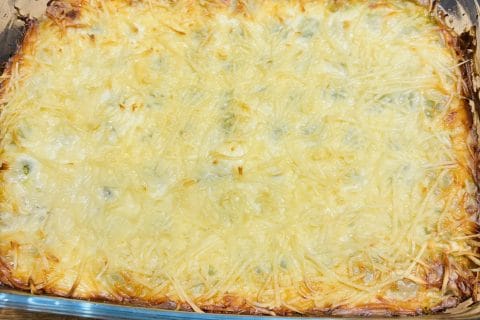 Cliquez pour zoomer ! Gratin de ravioles aux poireaux Thermomix par Sylvie