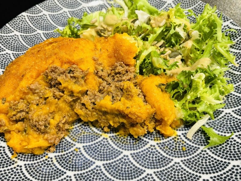 Cliquez pour zoomer ! Hachis parmentier à la patate douce Thermomix par Sylvie