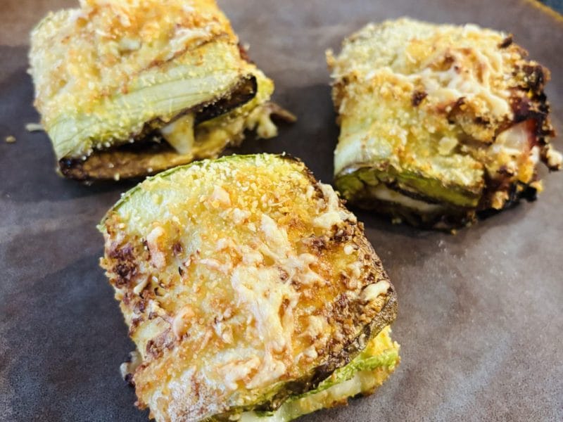 Cliquez pour zoomer ! Roulés de courgettes au jambon Thermomix par Sylvie