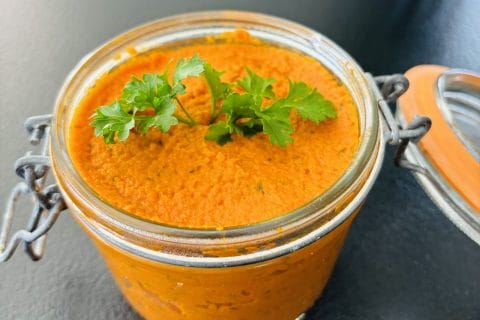 Cliquez pour zoomer ! Tartinade carottes et tomates Thermomix par Sylvie