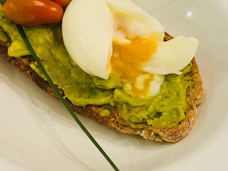 Cliquez pour zoomer ! Tartine avocat et oeuf mollet Thermomix par Sylvie