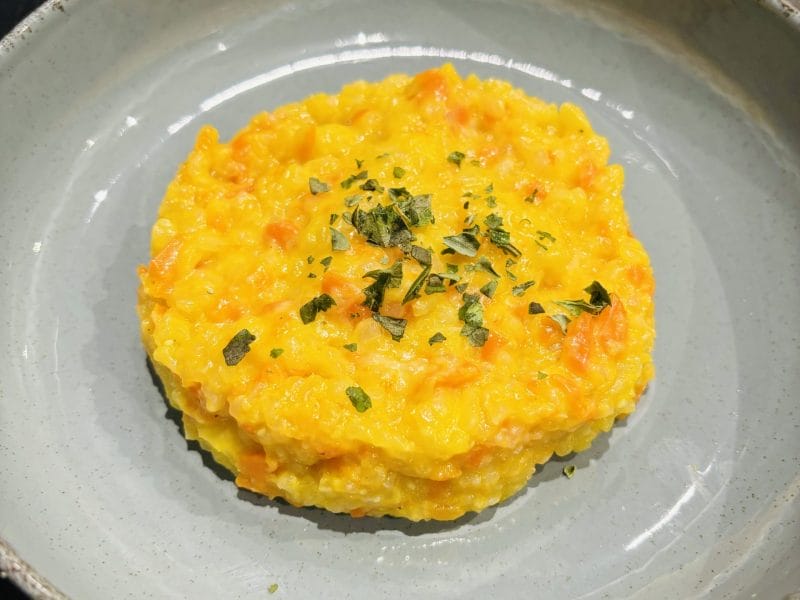 Cliquez pour zoomer ! Risotto aux carottes et parmesan Thermomix par Sylvie
